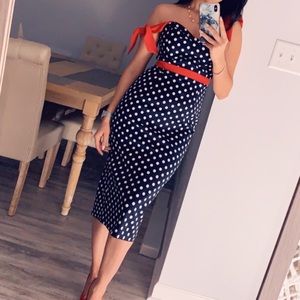 Polka dot dress